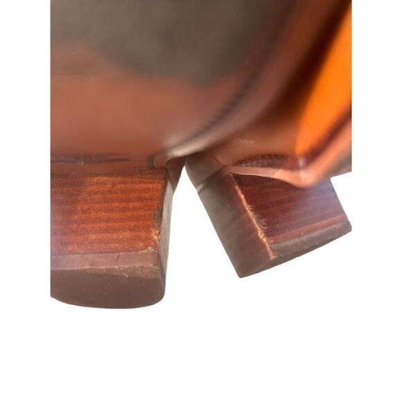 Tom's Carpe Diem Ankle Boots Booties Back Zipper with Tassel Size 6 Caramel - Picture 6 of 6